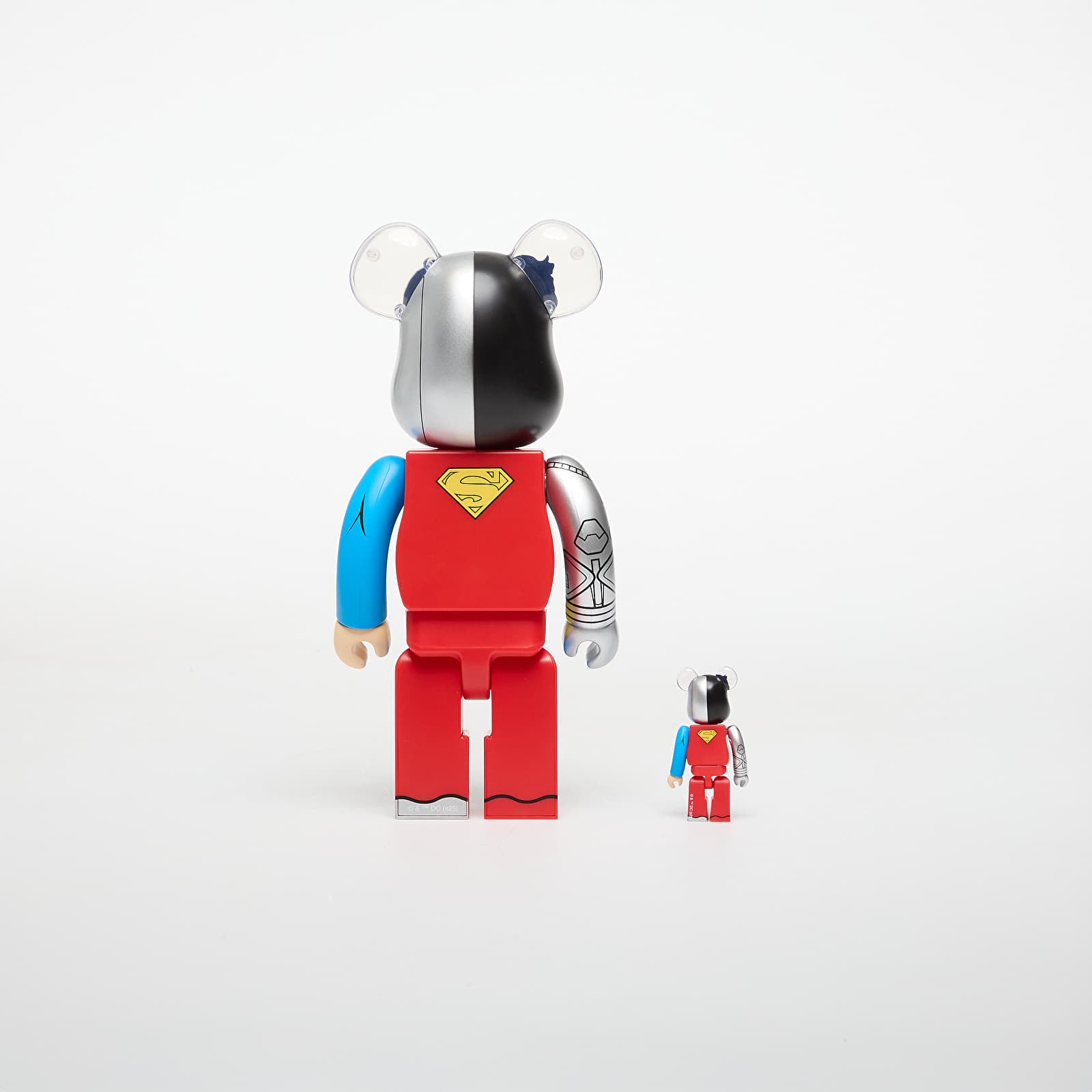 Andet tilbehør Medicom Toy BE@RBRICK Cyborg Superman 100% & 400% Set