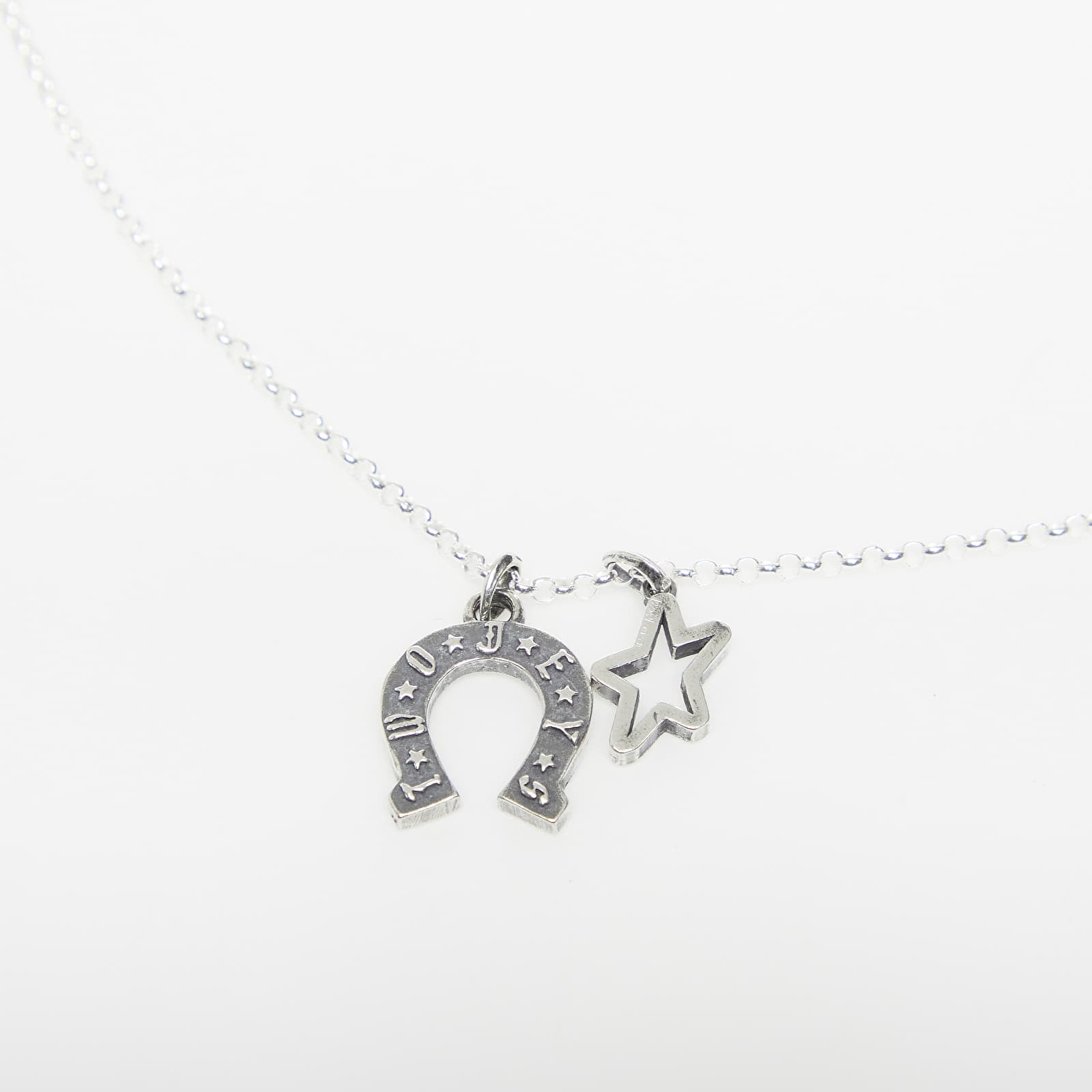 Smykker for menn TwoJeys Horseshoe Necklace Silver