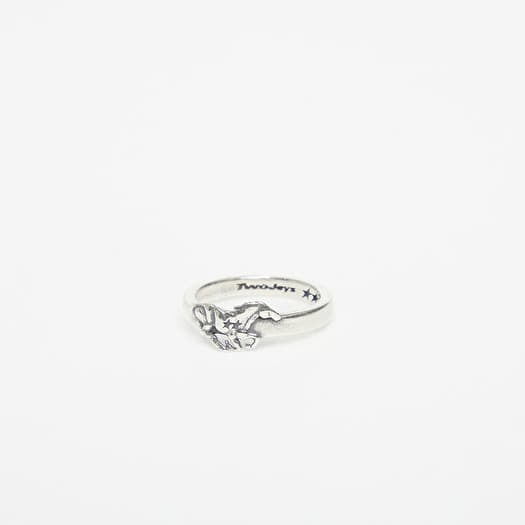 TwoJeys Big Icon Galloping Ring Silver