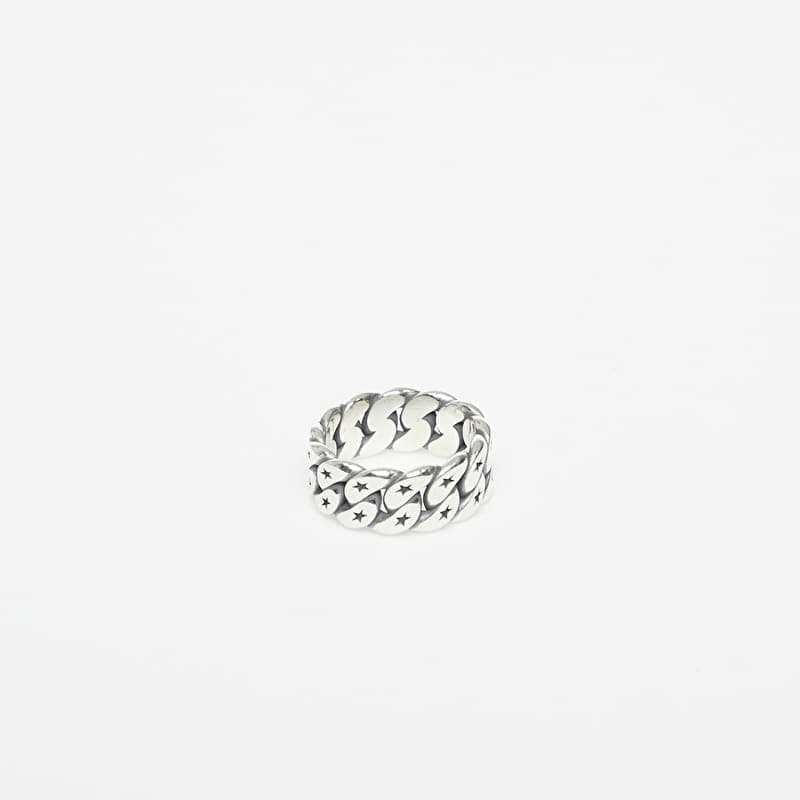 TwoJeys Cuban Monogram Ring Silver
