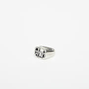 TwoJeys Framed Ring Silver