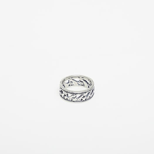 TwoJeys 777 Stars Bubble Ring Silver