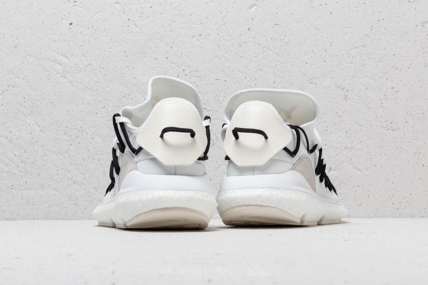 Încălțăminte și sneakerși pentru bărbați Y-3 Kusari Ftw White/ Core White/ Off White