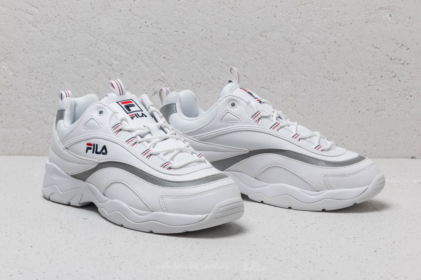 Fila ray online silver