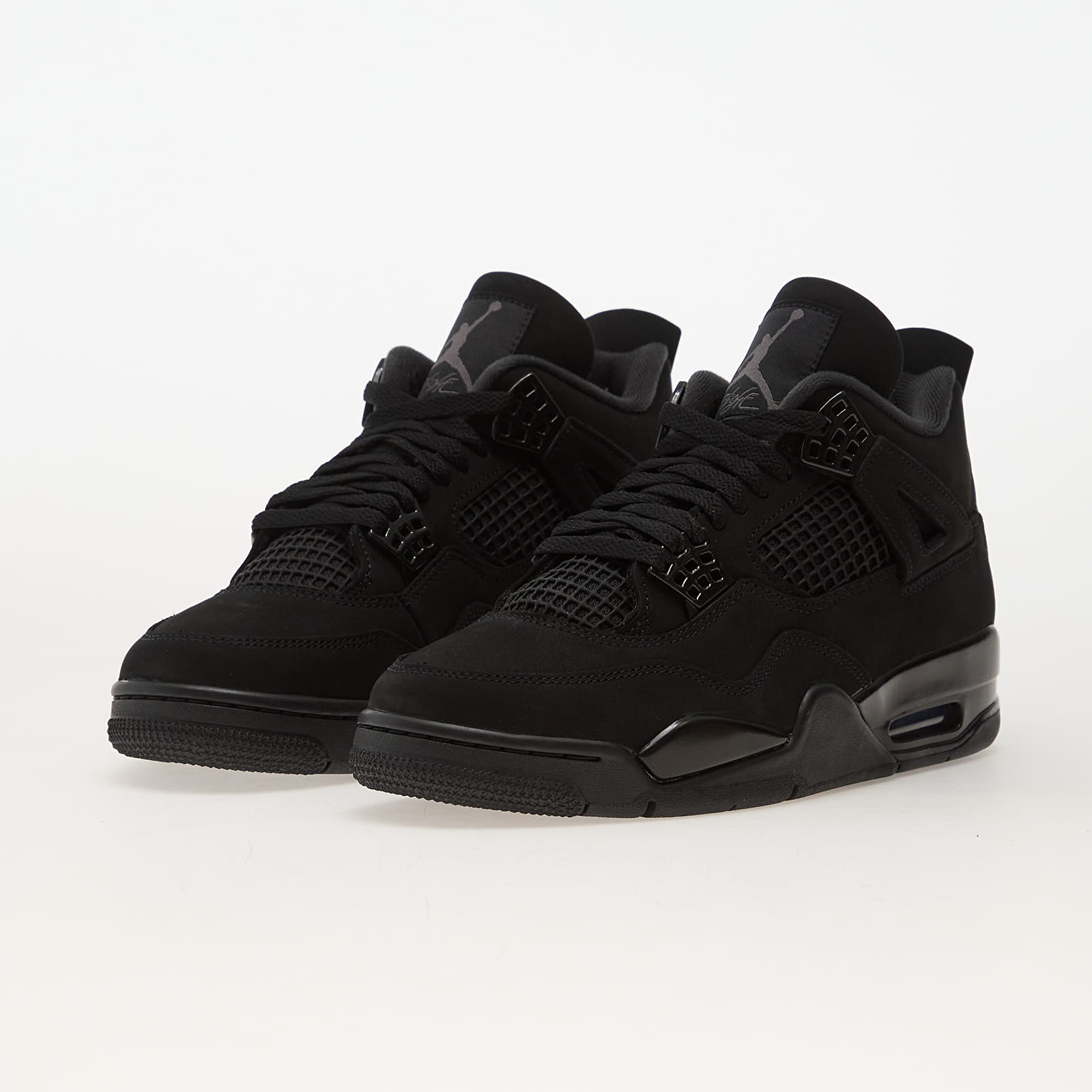 Мъжки кецове и обувки Air Jordan 4 Retro "Black Cat" Black/ Black-Lt Graphite