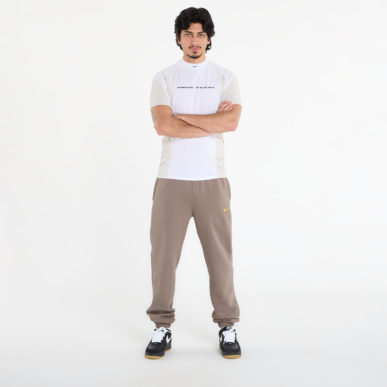 Pantalon survêtement Nike x NOCTA Fleece CS Sweatpants Olive Grey/ Yellow Ochre