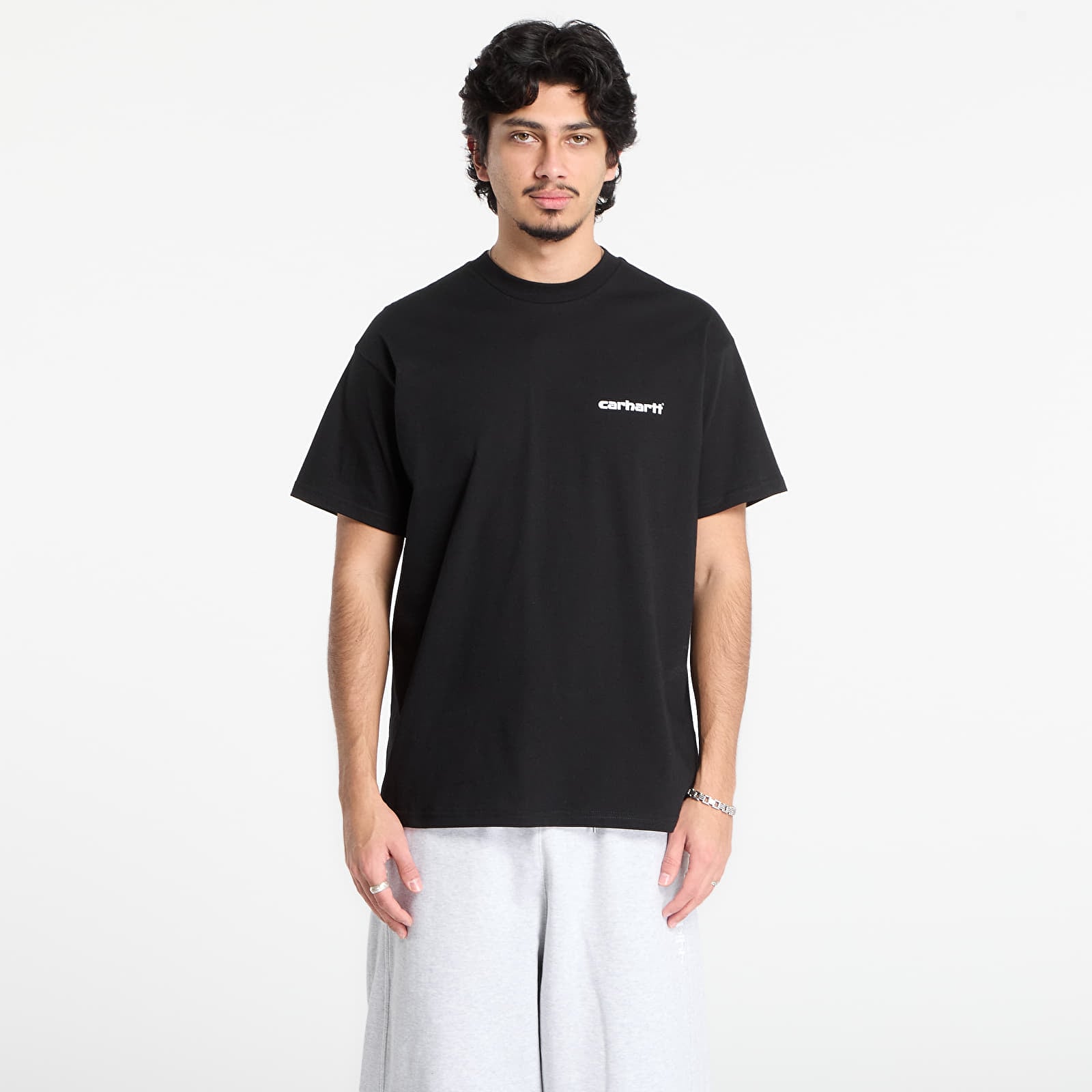 T-shirts Carhartt WIP S/S Archive Lines T-Shirt UNISEX Black