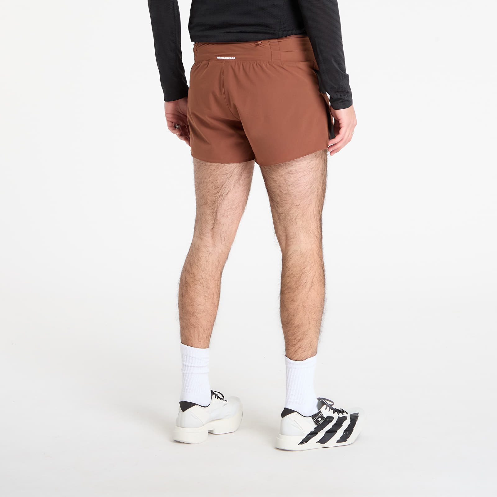 Shorts voor heren adidas Humanrace Adizero Archive Running Gel Short Preloved Brown