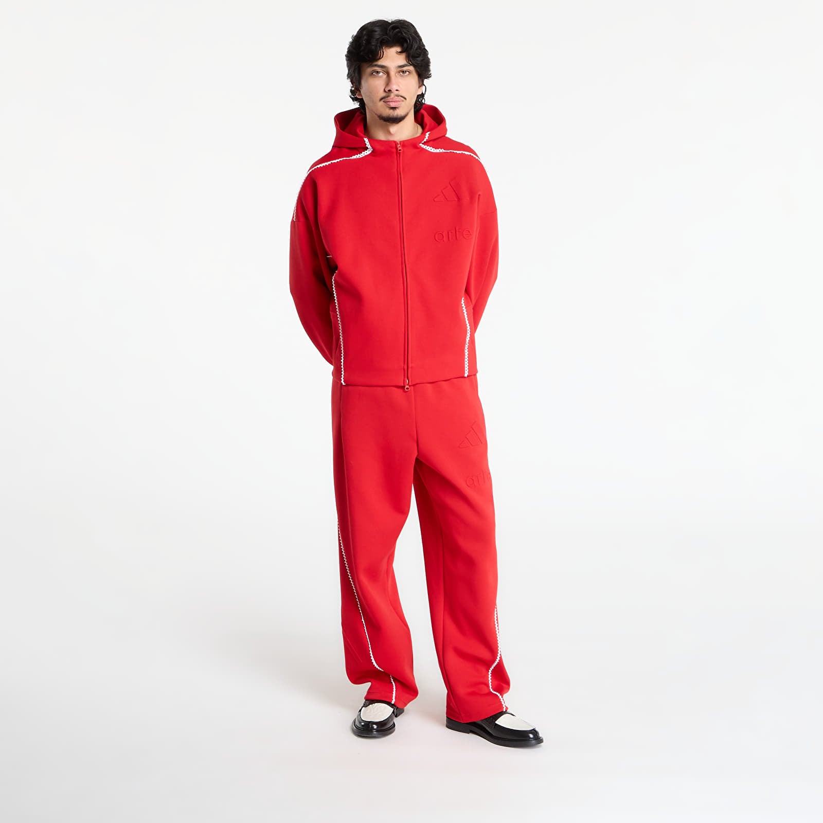 Bluzy adidas x arte Z.N.E. Full-Zip Track Top Better Scarlet/ White