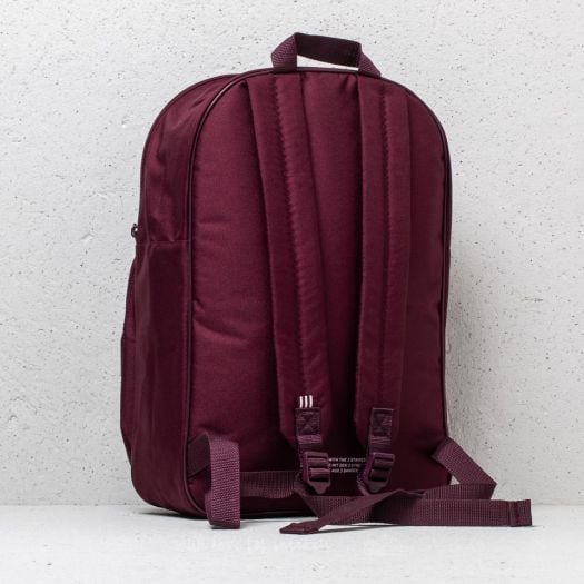 Backpacks adidas Classic Trefoil Backpack Maroon Footshop