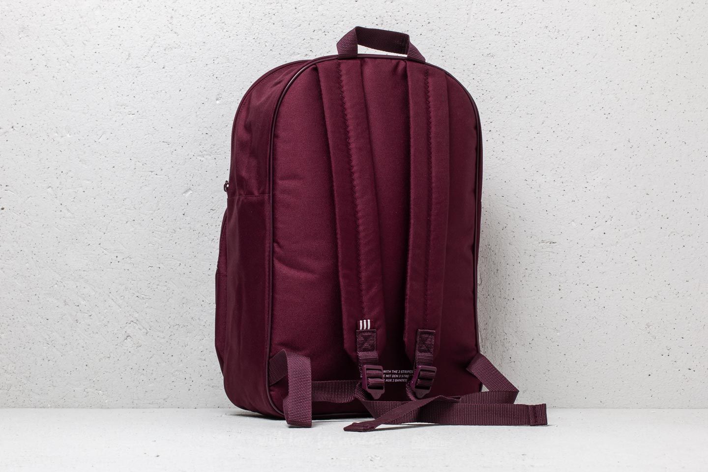Adidas trefoil backpack maroon 2025