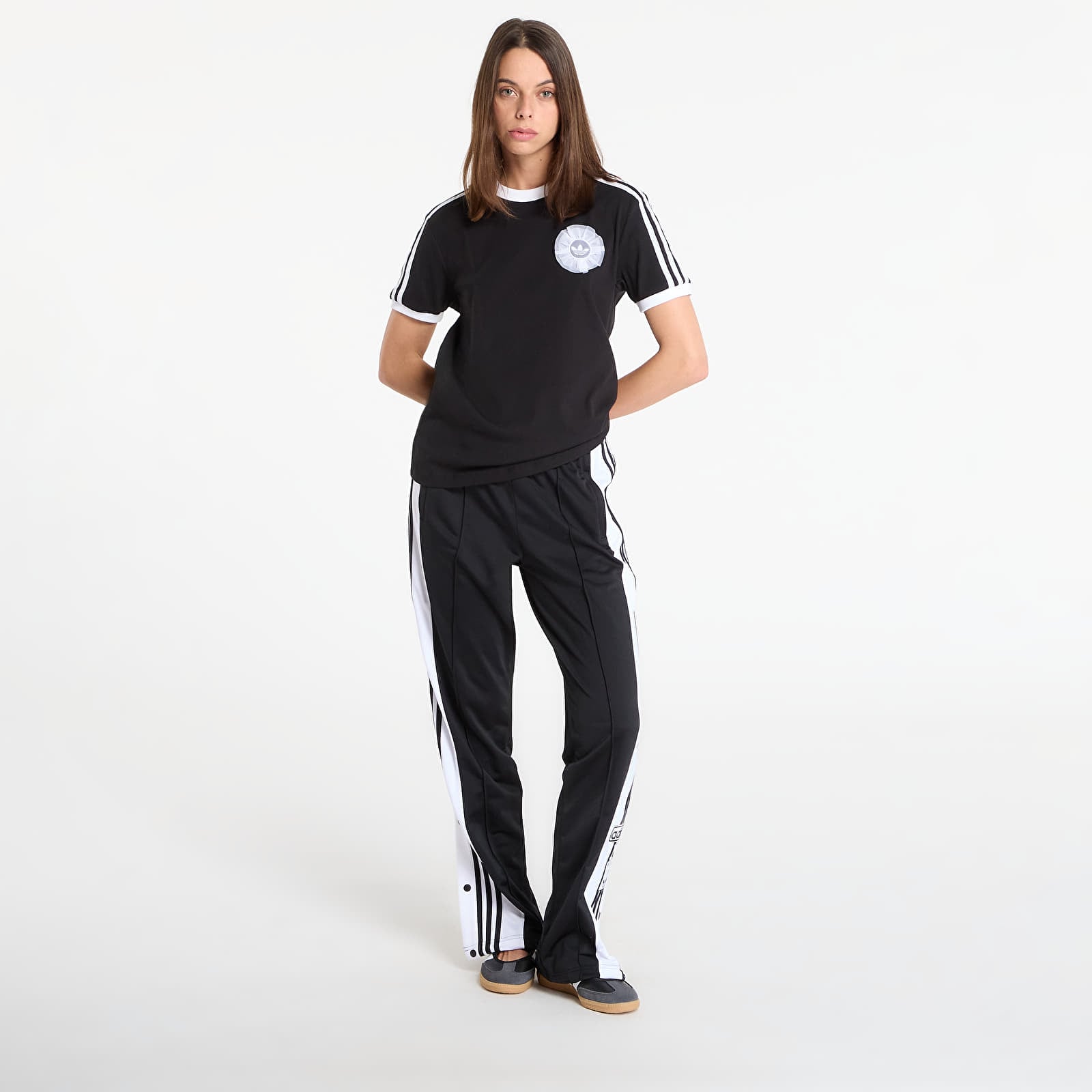 Pantaloni tuta donna adidas Adibreak Track Pants Black
