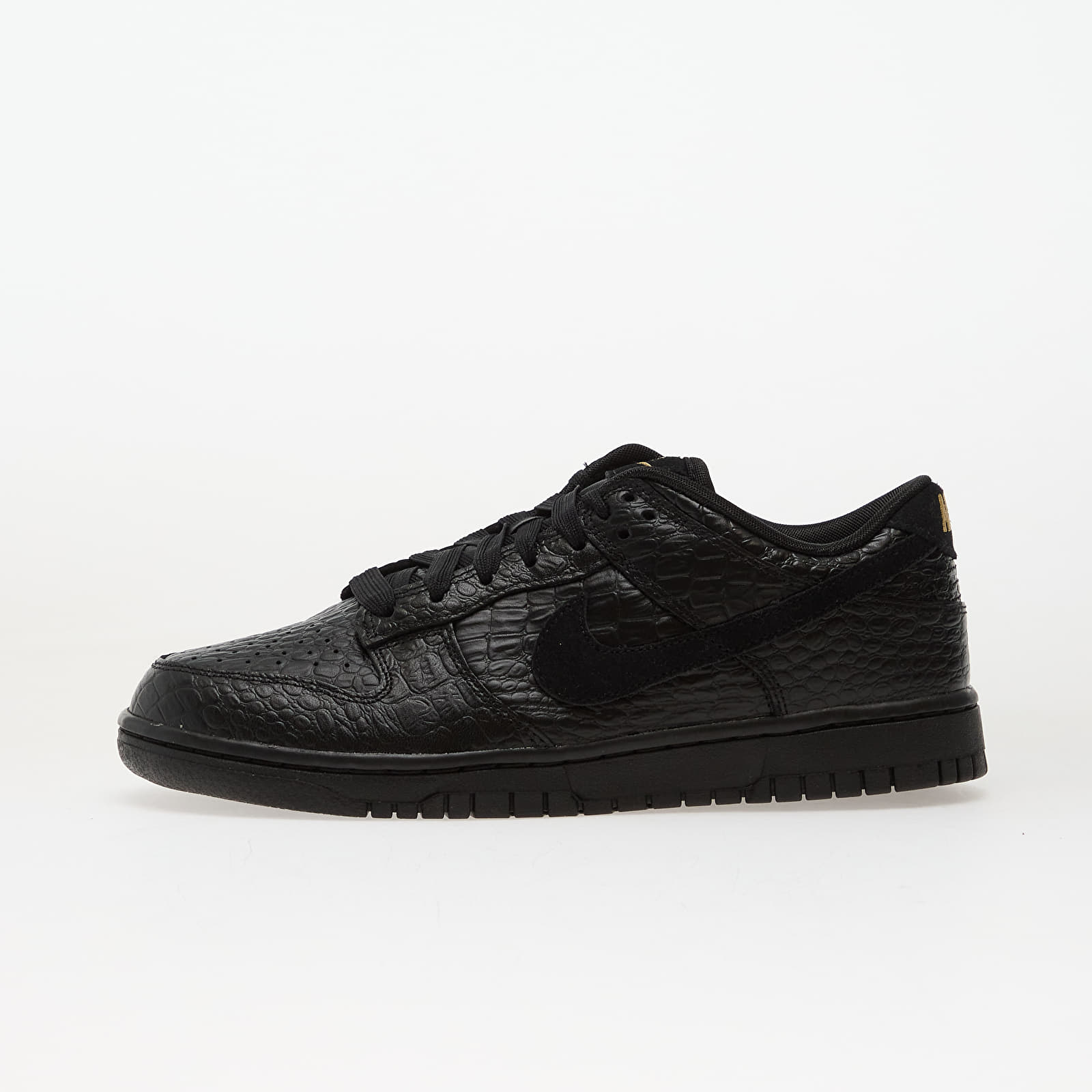 Chaussures et baskets femme Nike Dunk Low Black/ Black-Metallic Gold-Off Noir