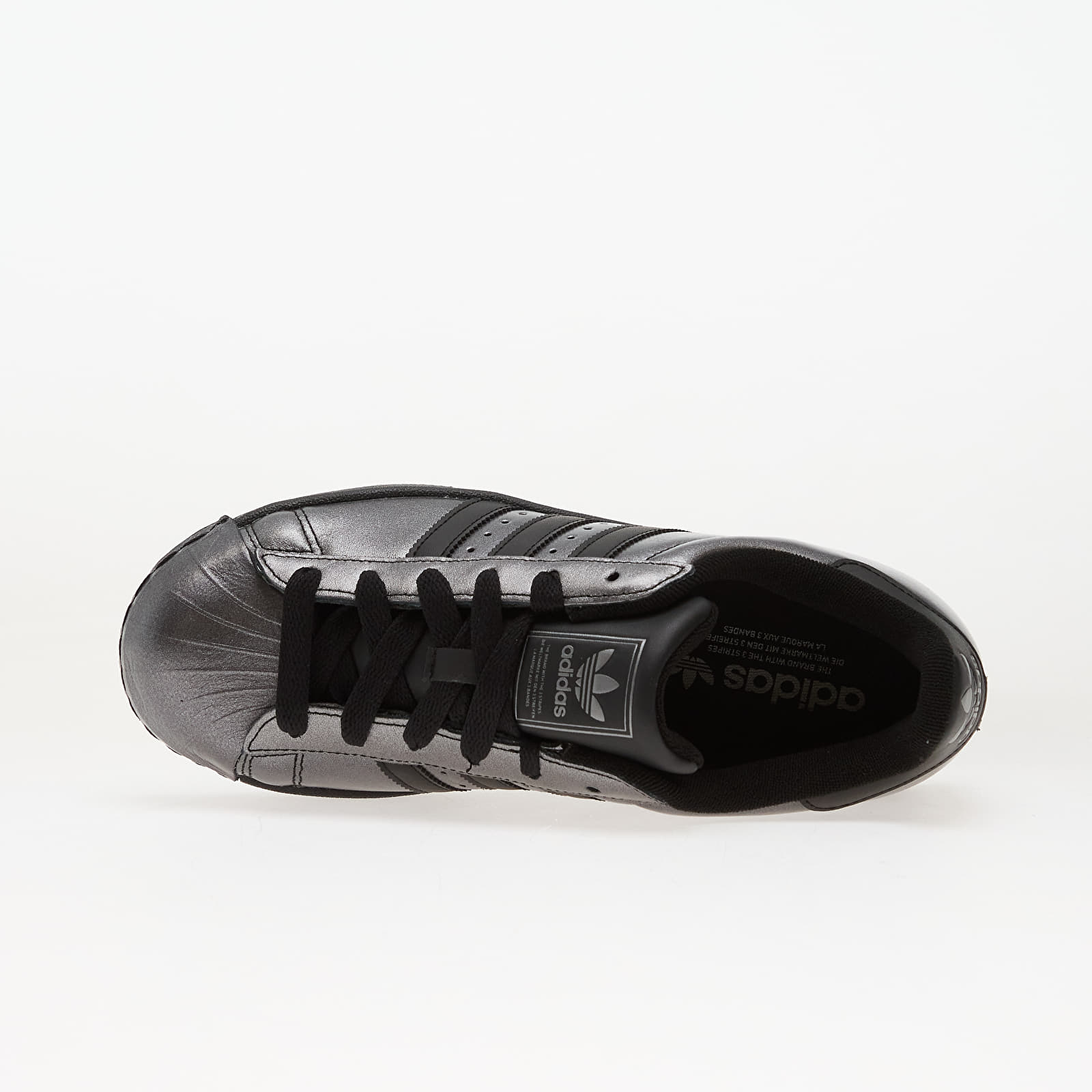 Dámske topánky a tenisky adidas Superstar II W Core Black/ Core Black/ Iron Metalic
