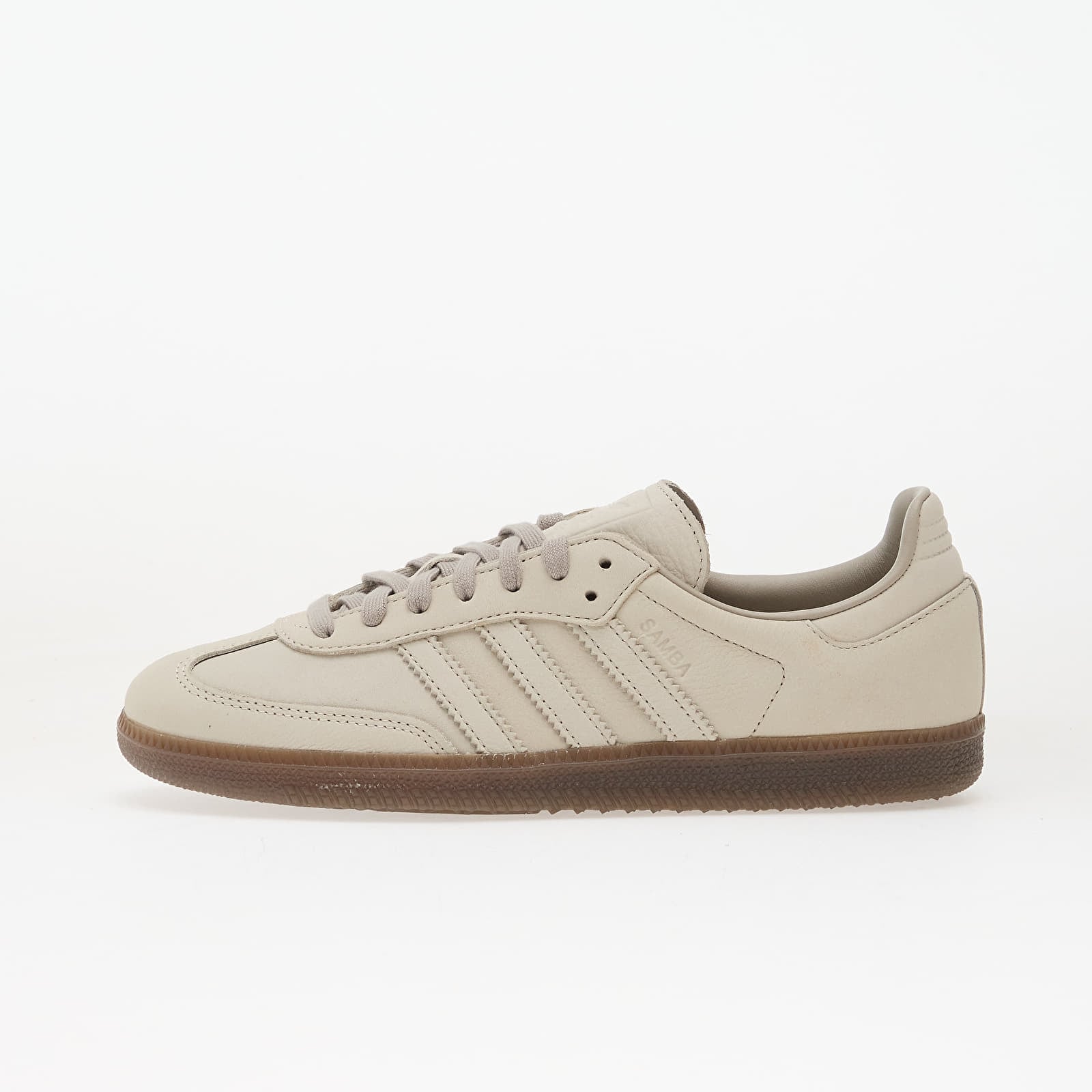 Pánske tenisky a topánky adidas Samba Og Aluminium/ Light Brown/ Gum5
