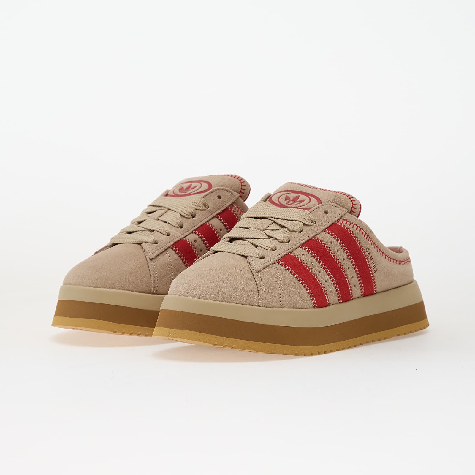 Women's shoes adidas Campus 00s Wtr Lo W Stokha/ Stokha/ Better Scarlet