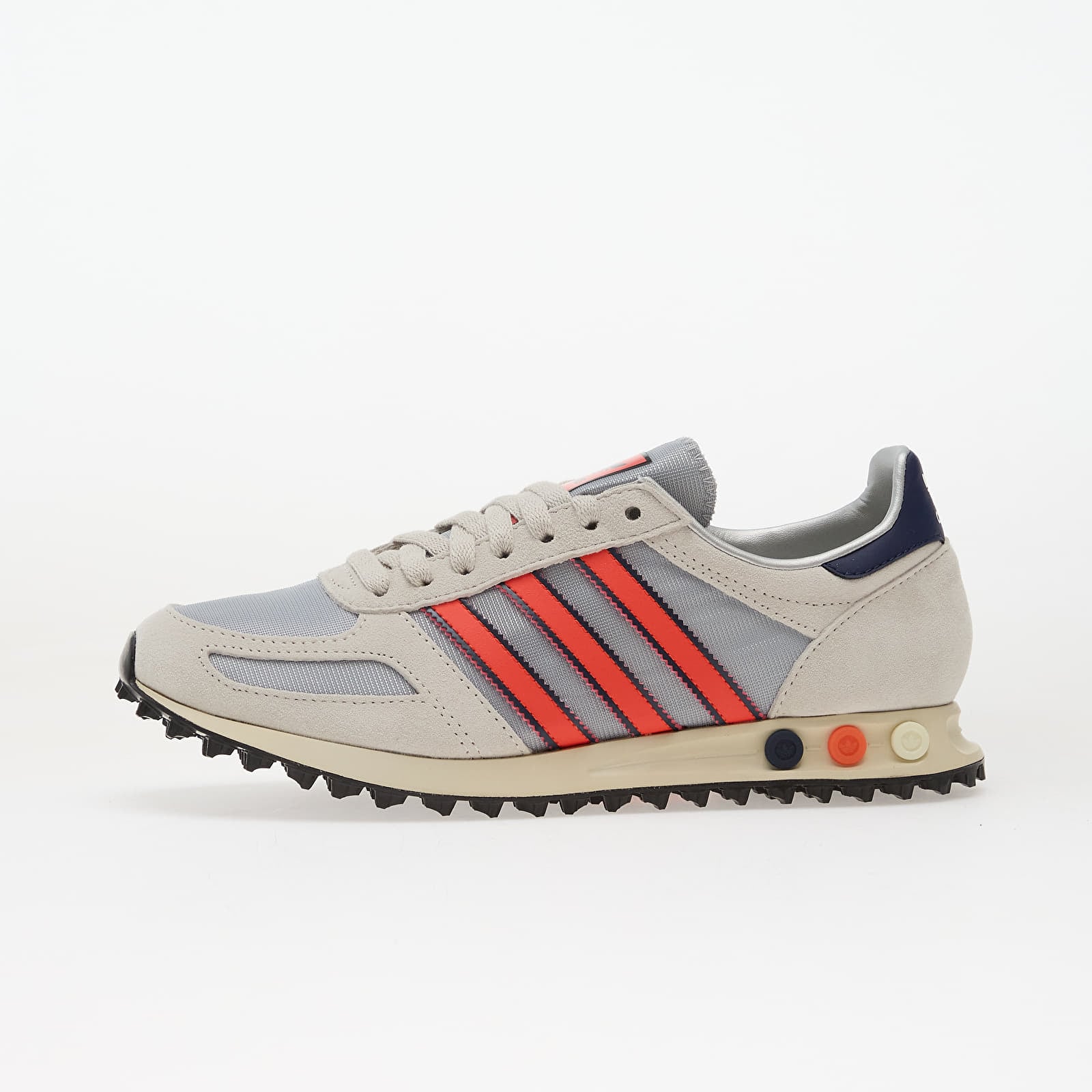 Men's shoes adidas La Trainer Og Silver Metallic/ Supplier Colour/ Dark Blue