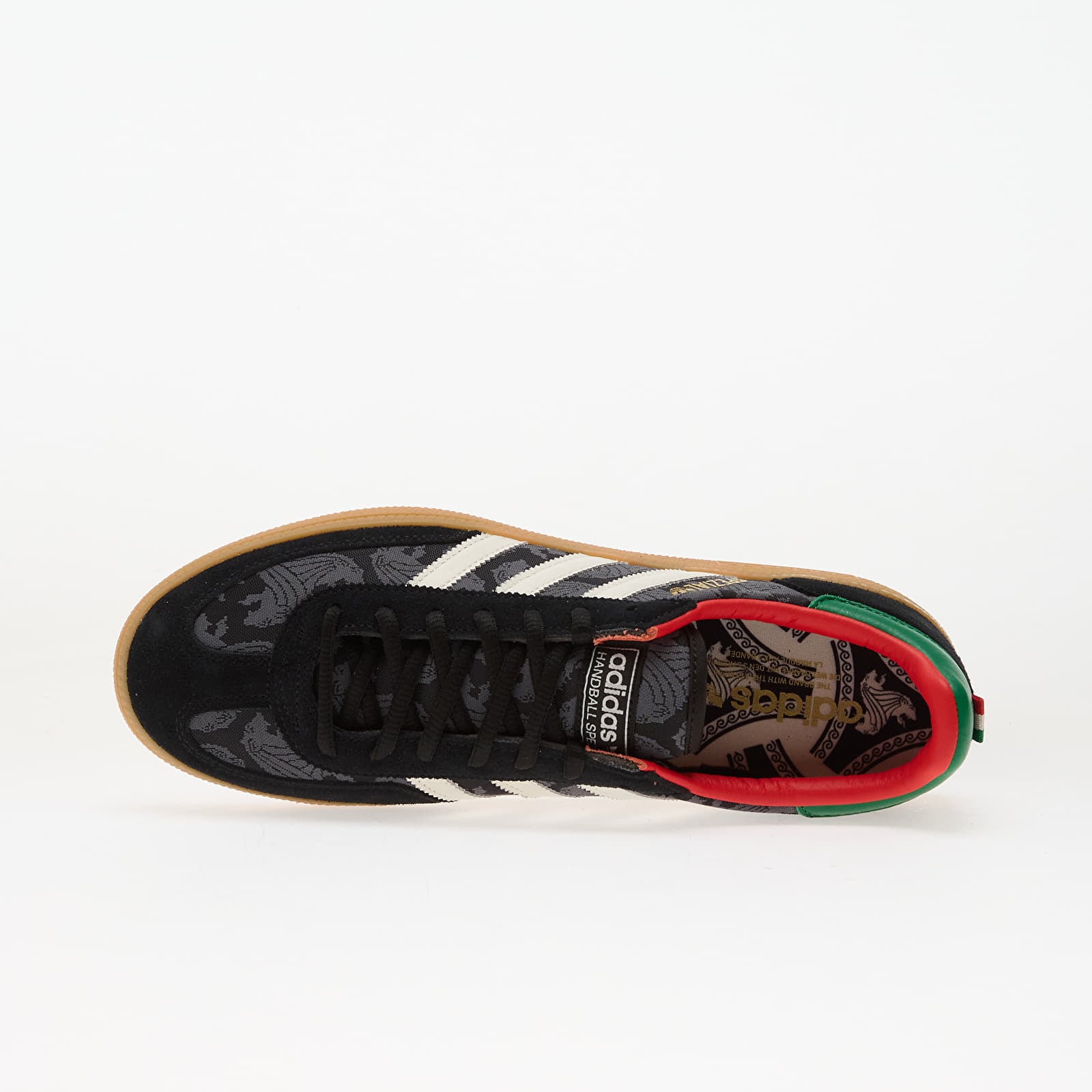 Ανδρικά παπούτσια adidas Handball Spezial Core Black/ Core White/ Green