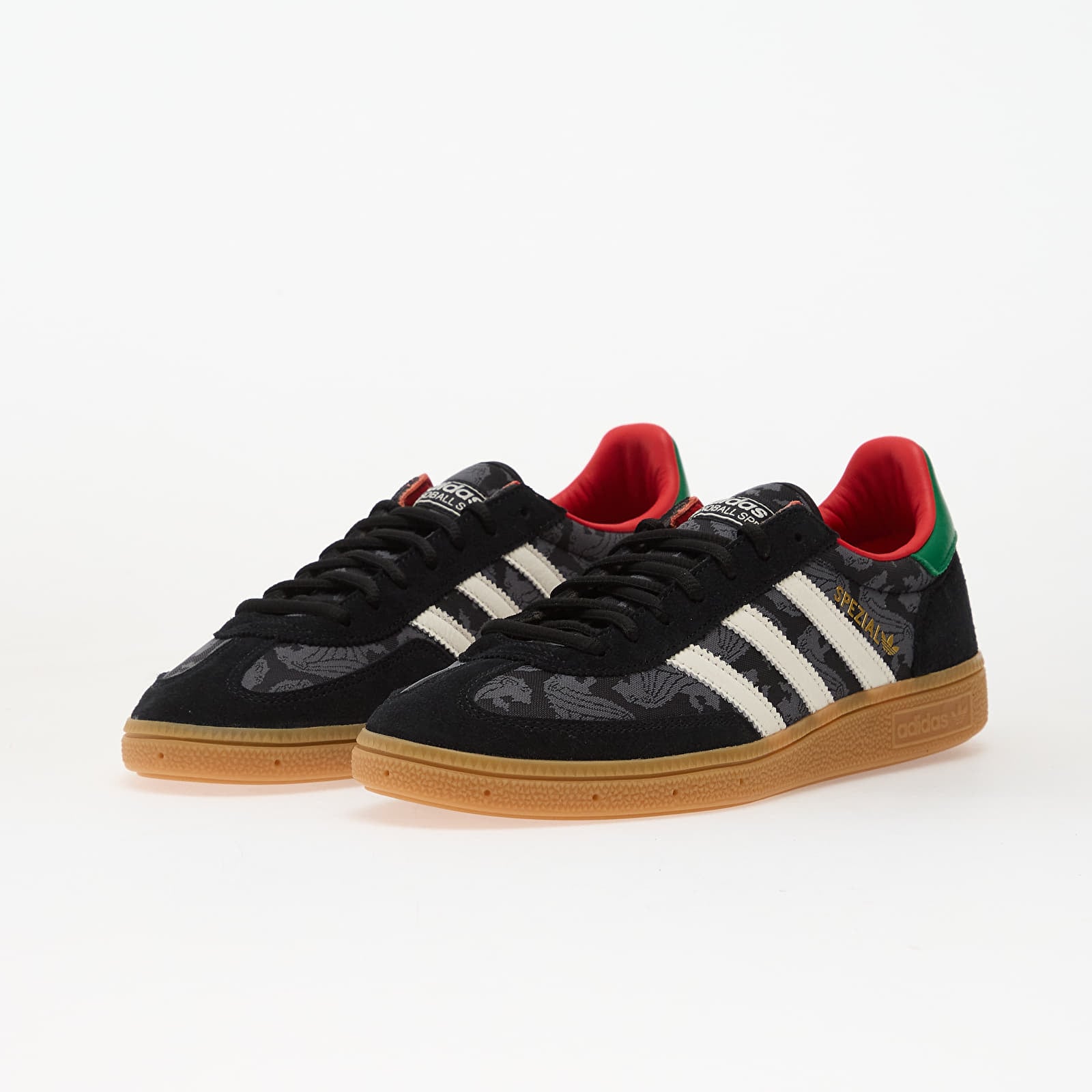 Ανδρικά παπούτσια adidas Handball Spezial Core Black/ Core White/ Green