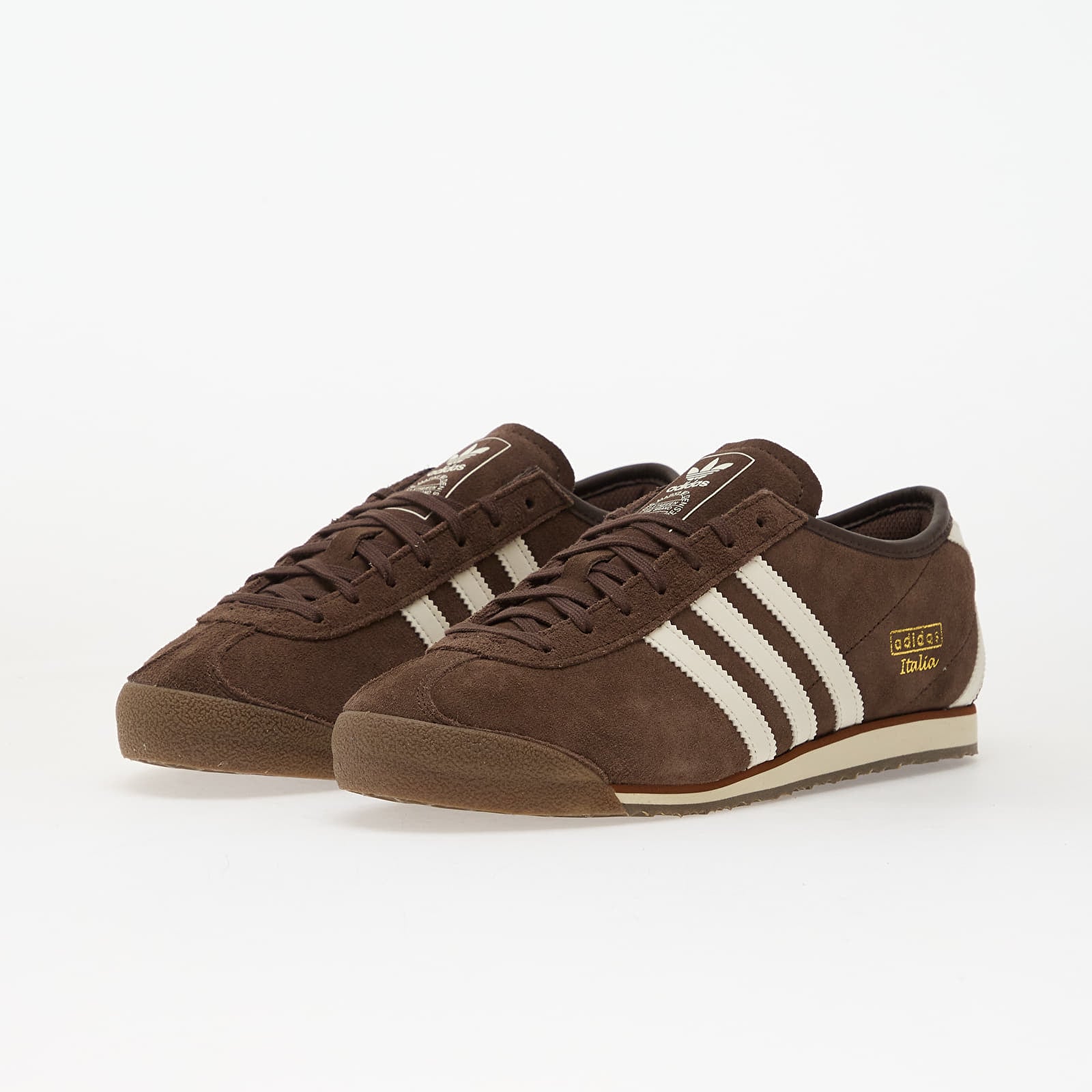 Men's shoes adidas Italia 70S Brown/ Off White/ Gum5