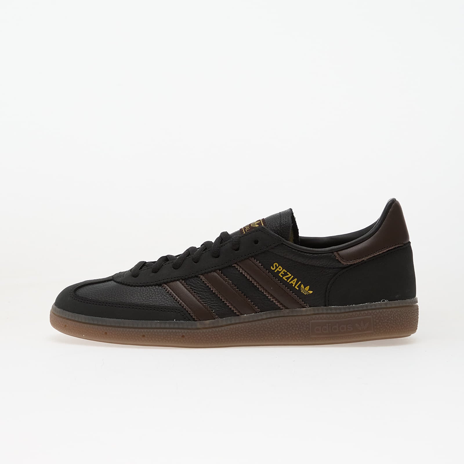 Pánske tenisky a topánky adidas Handball Spezial Core Black/ Dark Brown/ Gum5