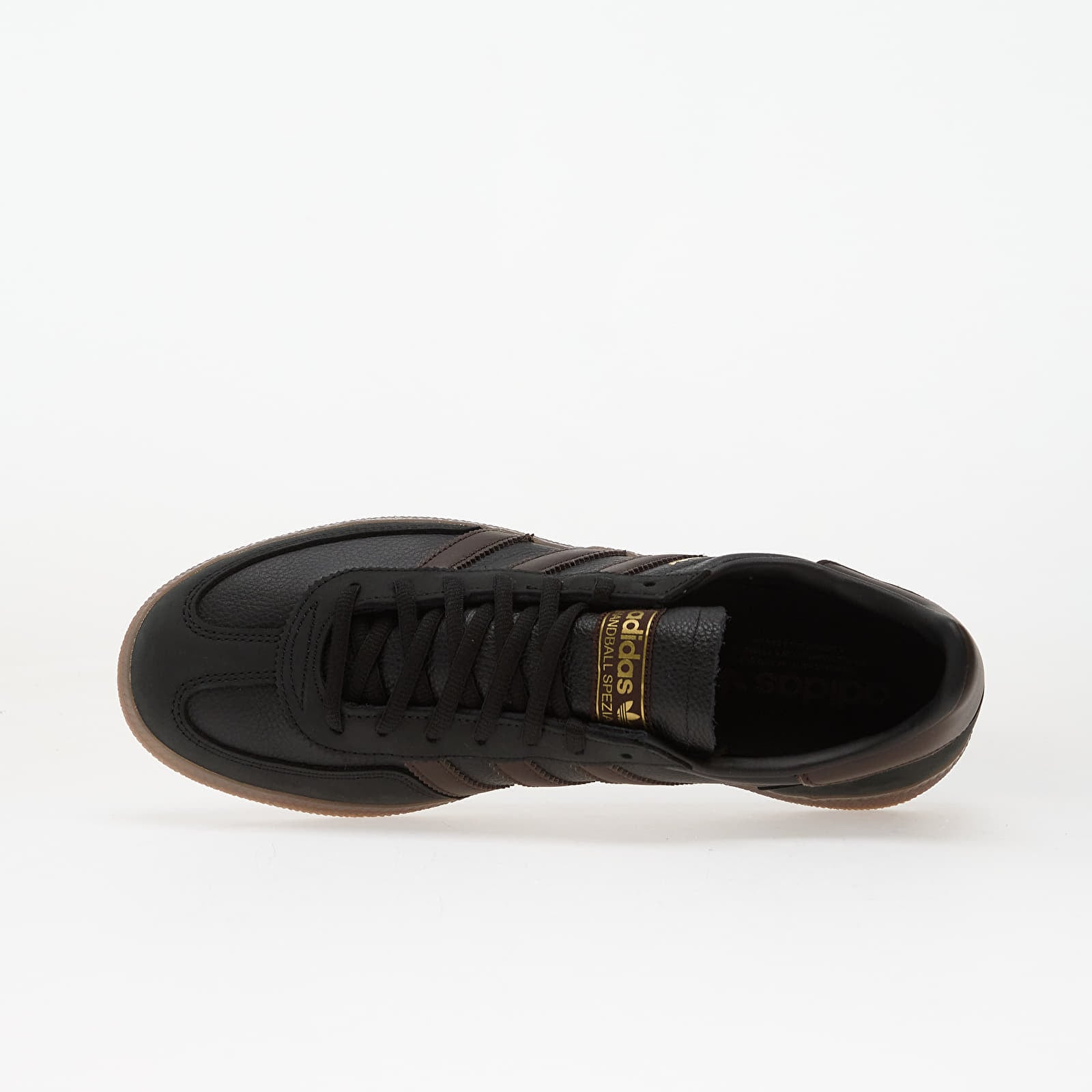 Pánske tenisky a topánky adidas Handball Spezial Core Black/ Dark Brown/ Gum5