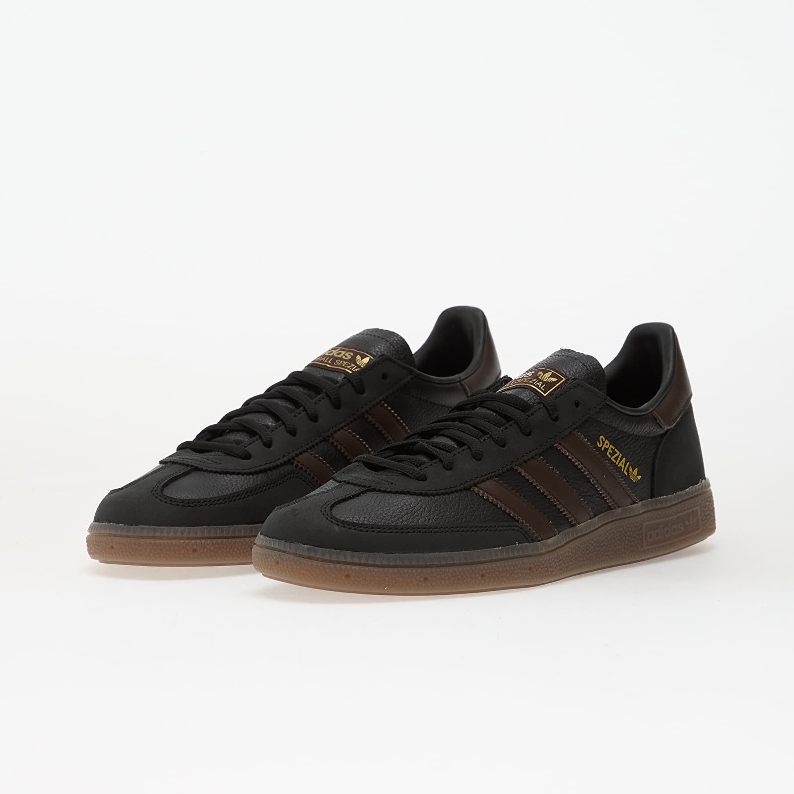 Pánske tenisky a topánky adidas Handball Spezial Core Black/ Dark Brown/ Gum5