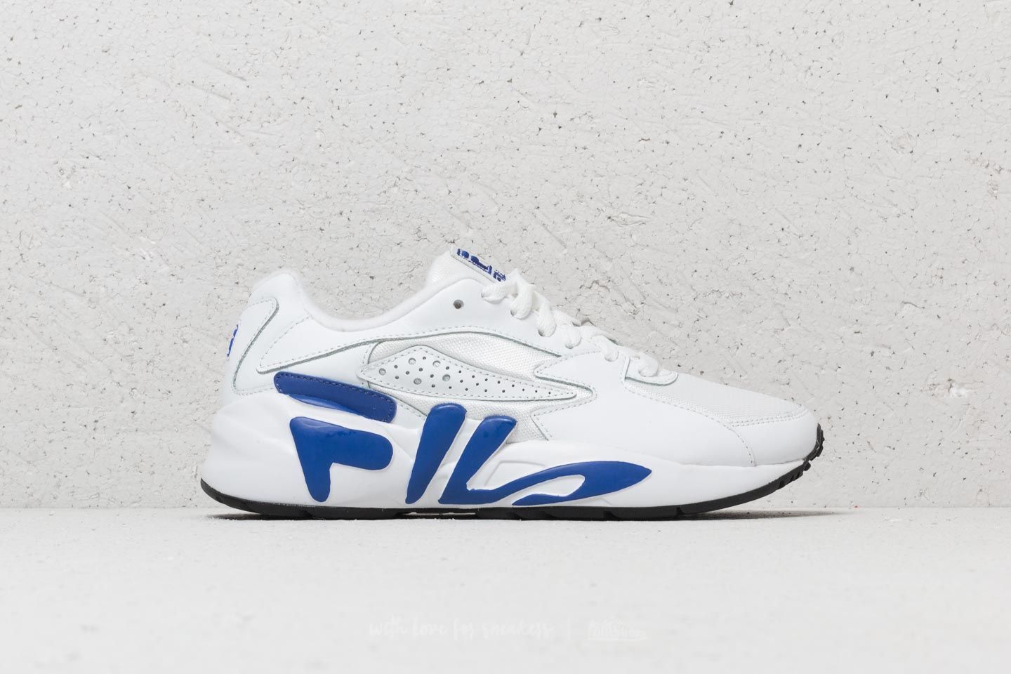 Dámske topánky a tenisky Fila Mindblower White/ Royal Blue/ Black