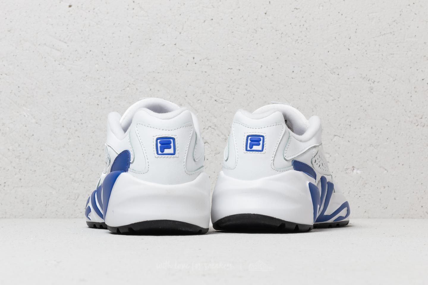 Dámske topánky a tenisky Fila Mindblower White/ Royal Blue/ Black