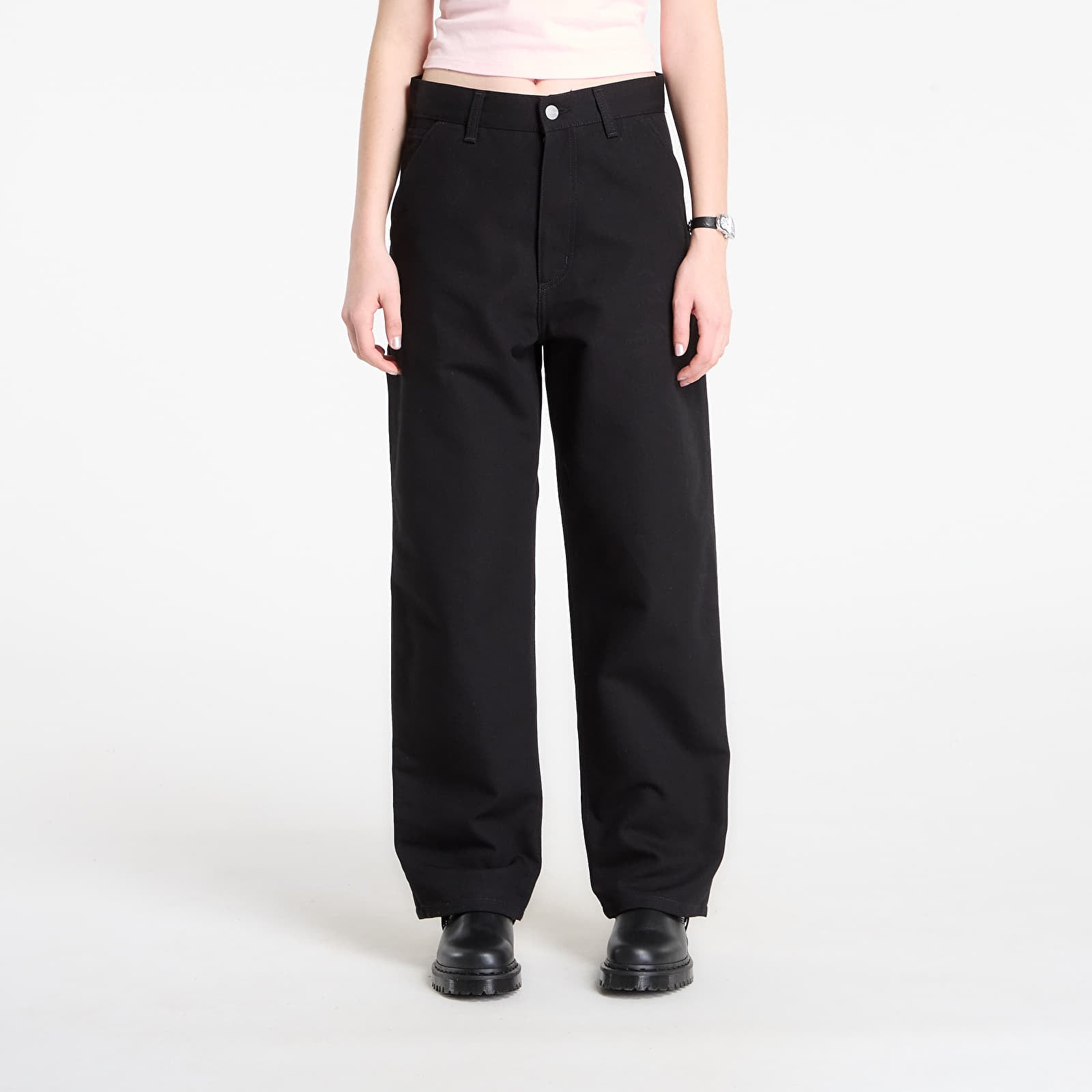 Nohavice Carhartt WIP W' Brandon Single Knee Pant Black