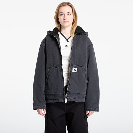 Bunda Carhartt WIP W' Hooded Mitch Jacket Black
