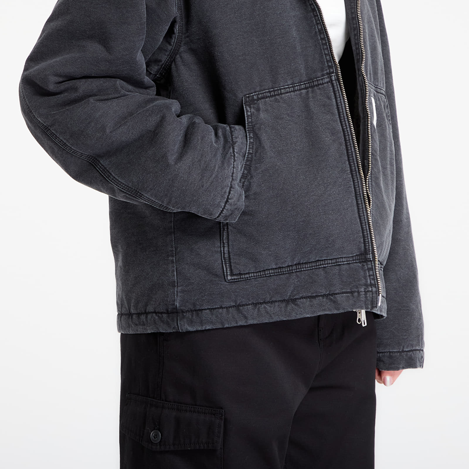Bundy Carhartt WIP W' Hooded Mitch Jacket Black