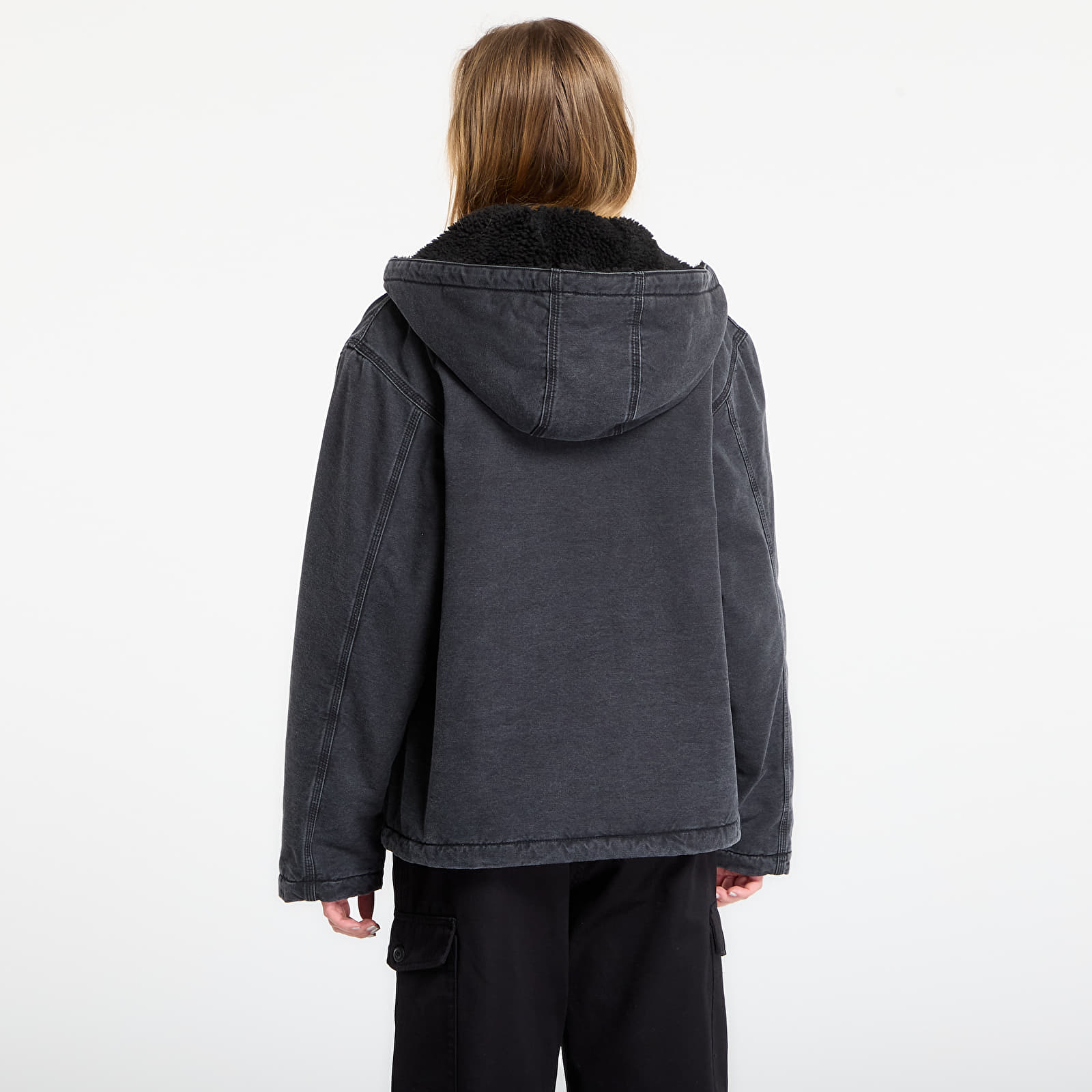 Bundy Carhartt WIP W' Hooded Mitch Jacket Black