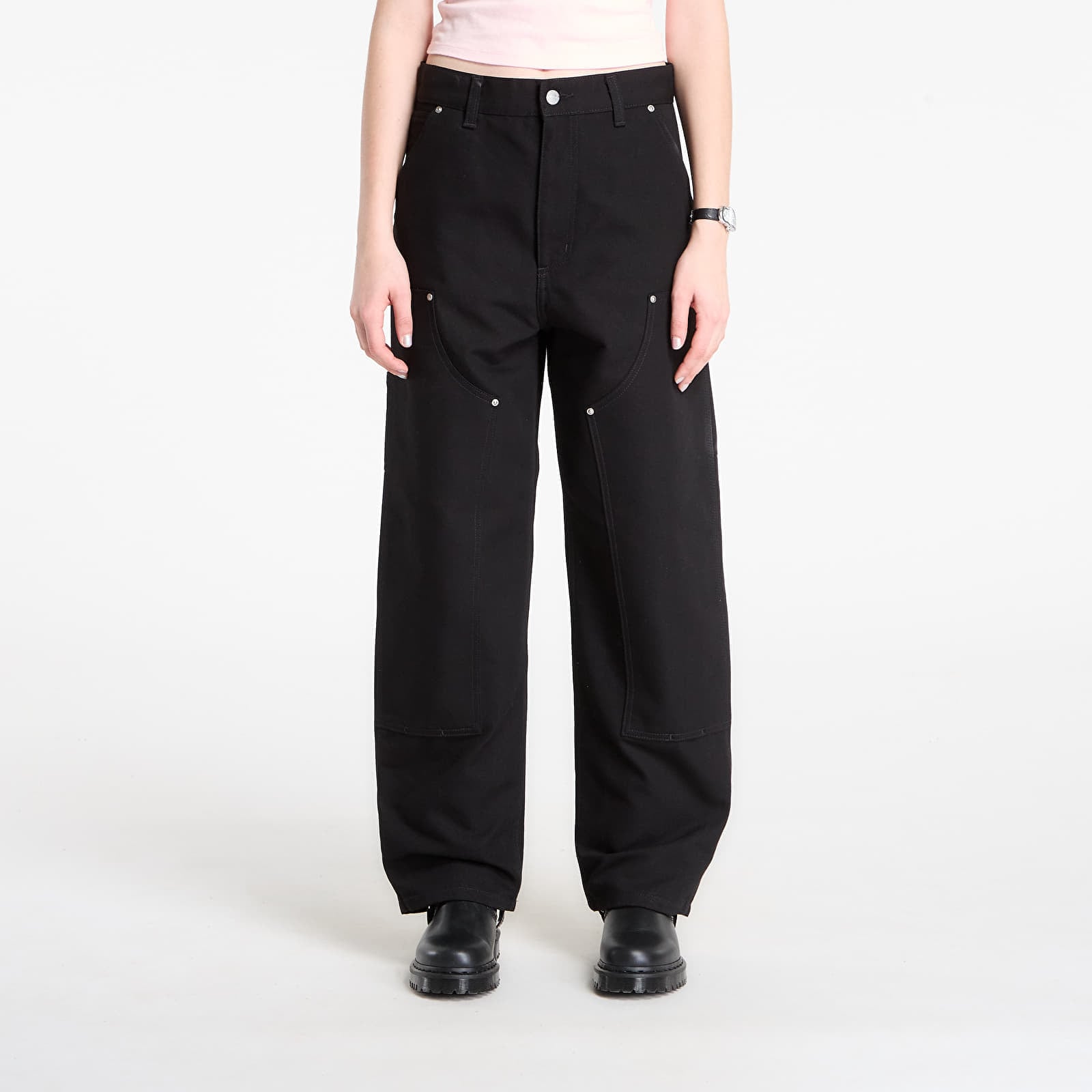 Pantaloni Carhartt WIP W Brandon Double Knee Pant Black M