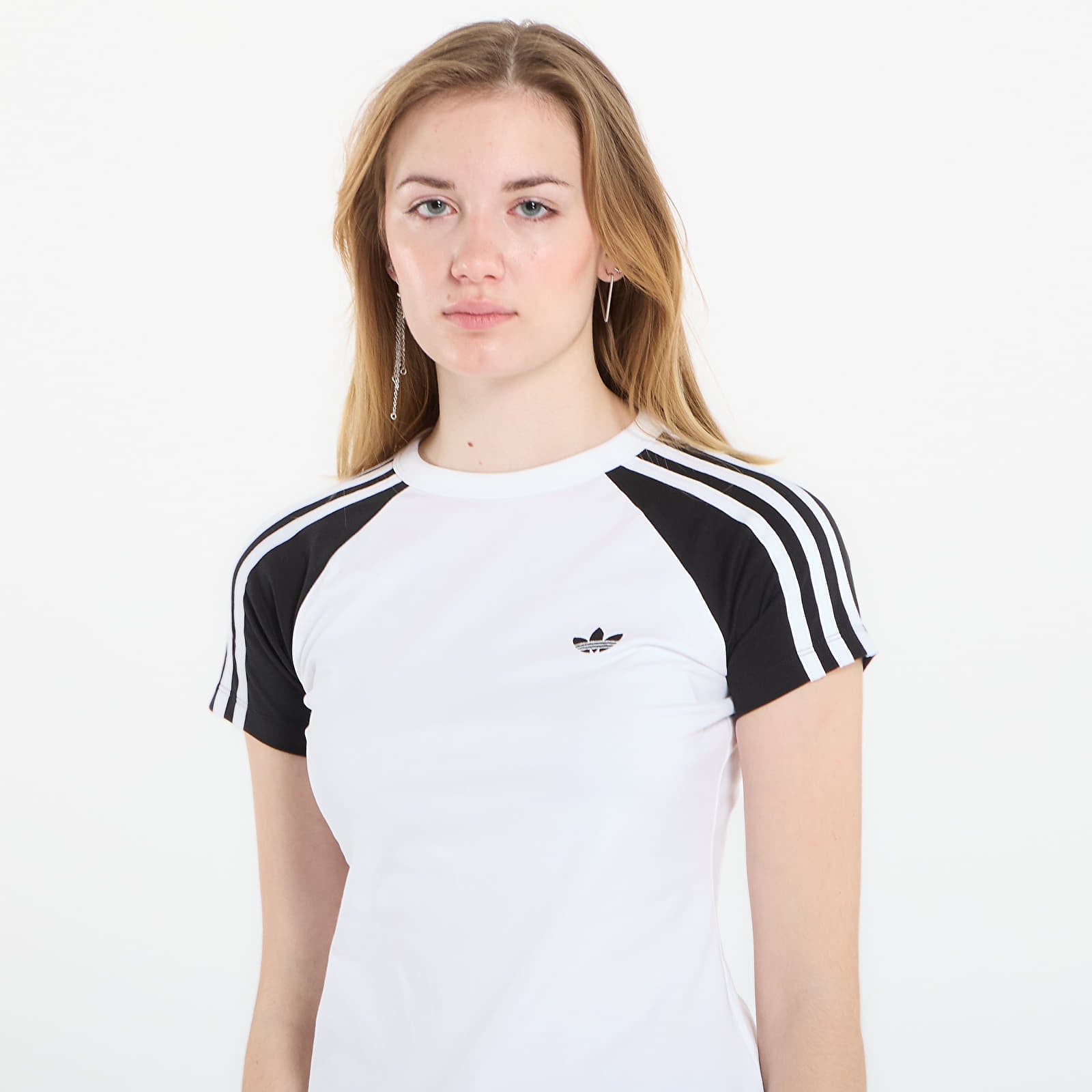 Marškinėliai adidas Sst Tee White/ Black/ White