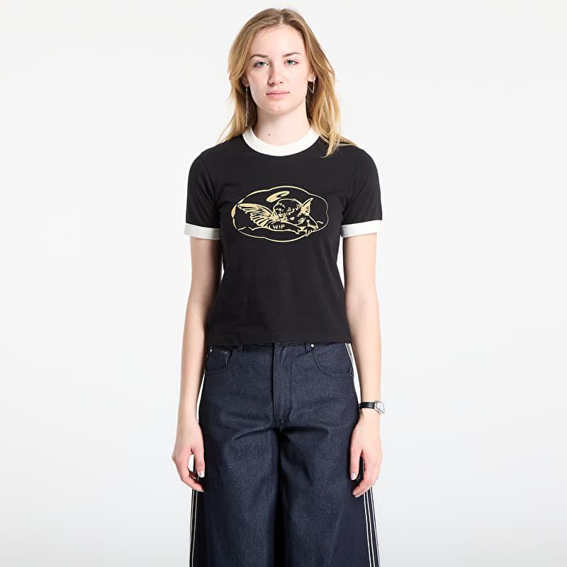 Carhartt WIP W' S/S Reminiscing Ringer T-Shirt Black