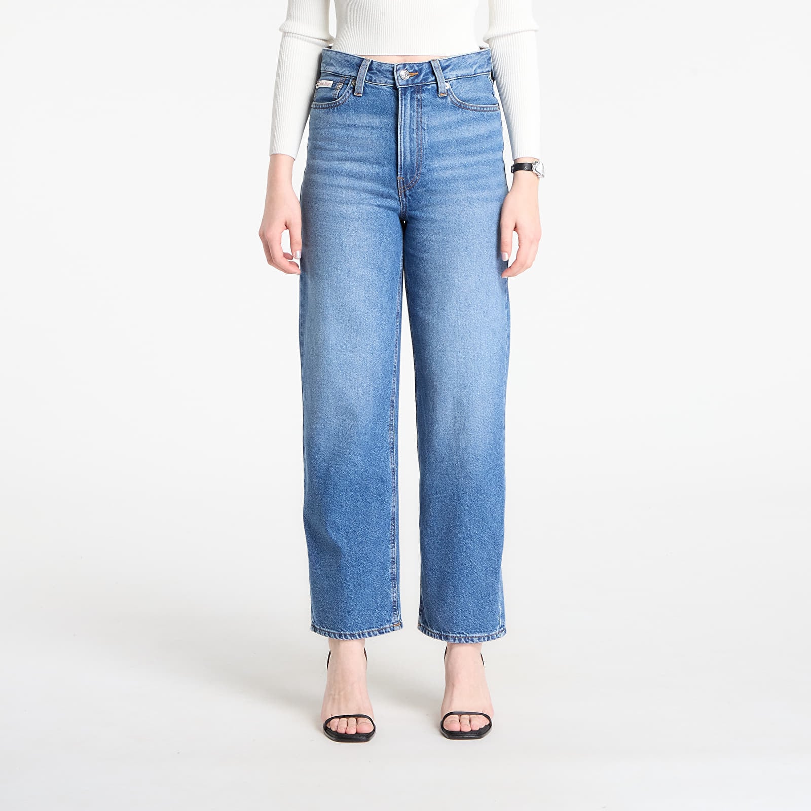 Blugi Calvin Klein Jeans Eu Barrel Jeans Blue 26
