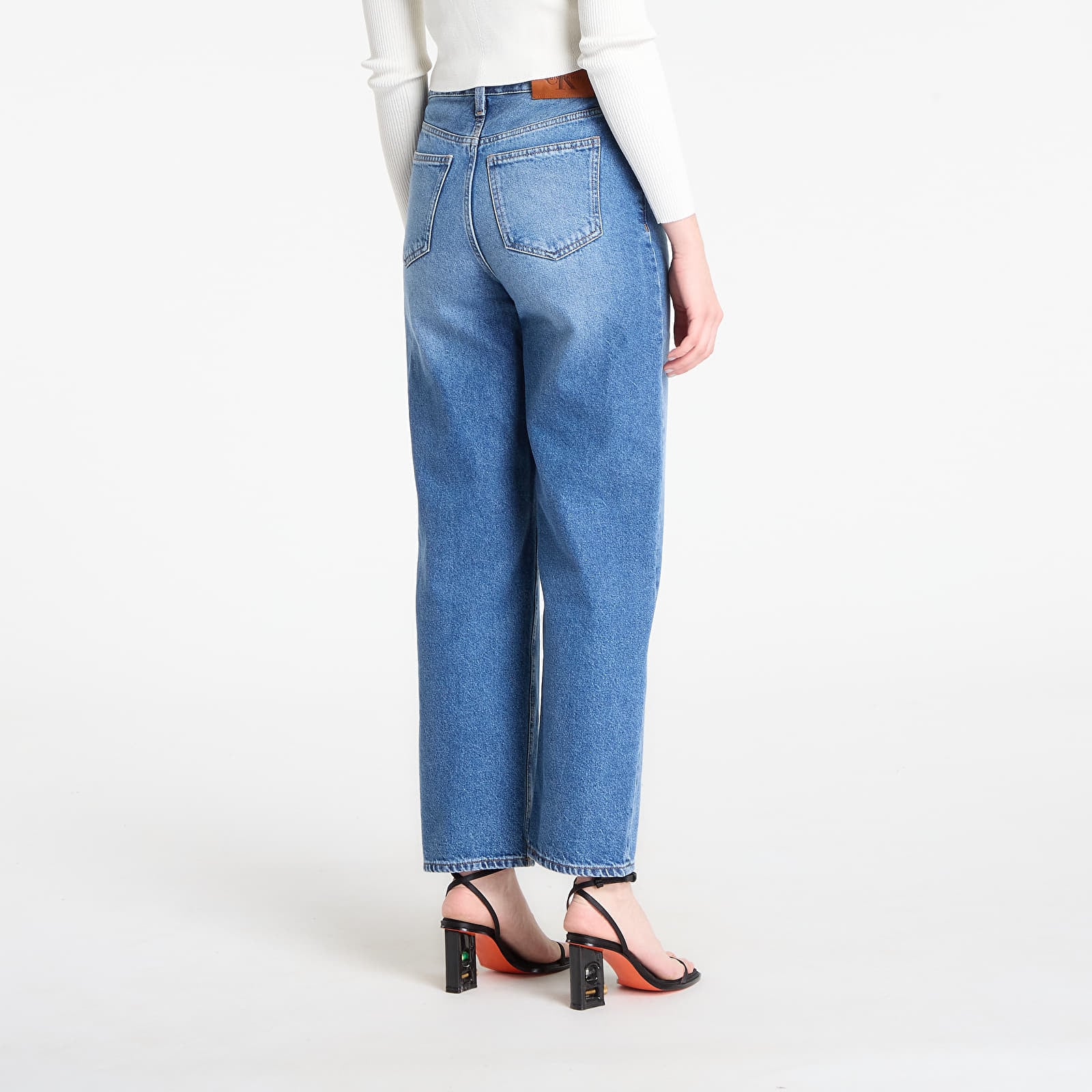 Džínsy Calvin Klein Jeans Eu Barrel Jeans Blue