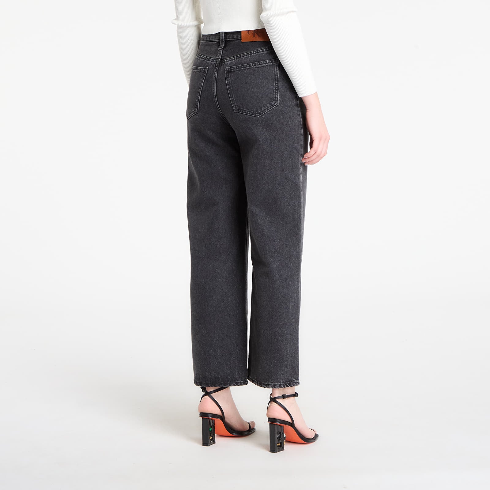 Jeansy Calvin Klein Jeans Eu Barrel Jeans Ck Es Black