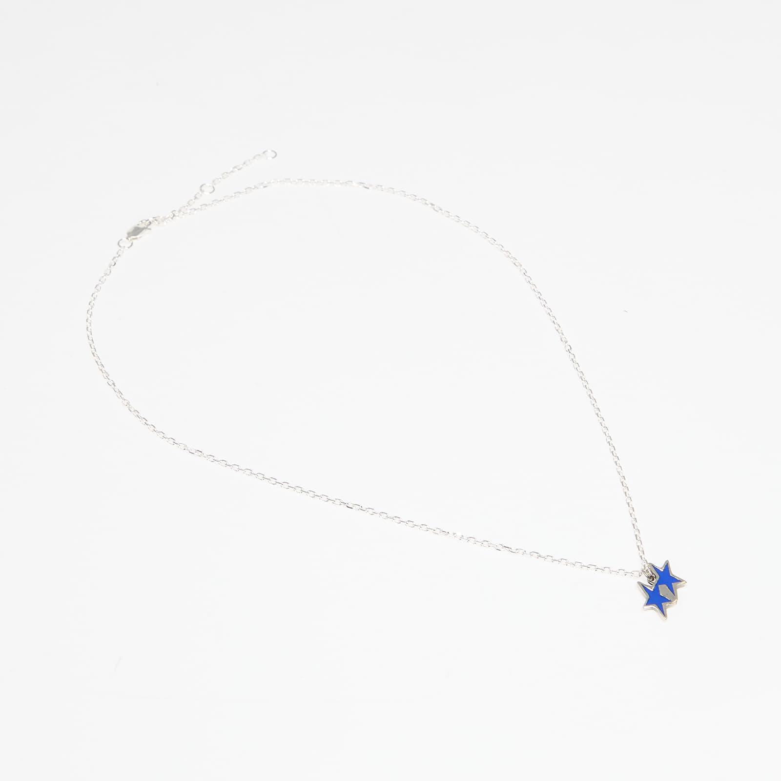 TwoJeys Tilted Enameled Necklace Silver Universal