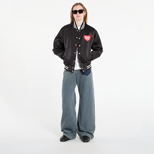 Jackets HUMAN MADE Nylon Stadium Jacket UNISEX Black (HM30JK038BK