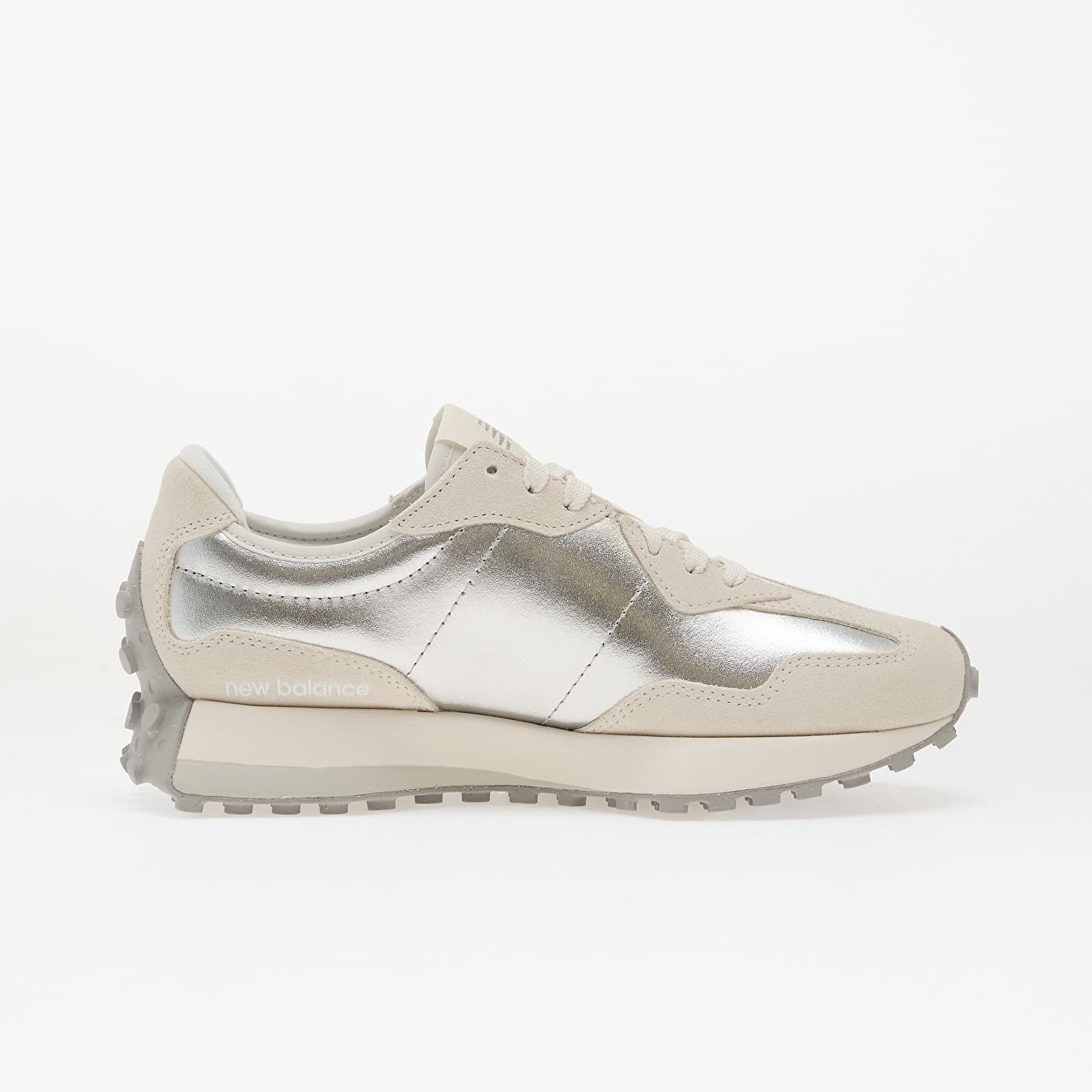 Women's shoes New Balance 327 Silver Metallic