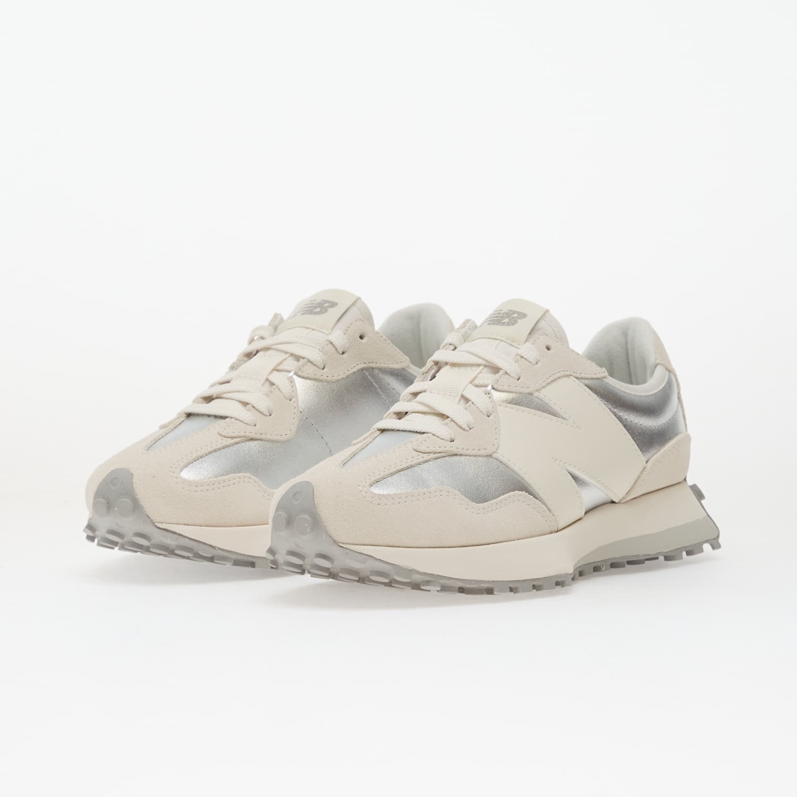 Women's shoes New Balance 327 Silver Metallic