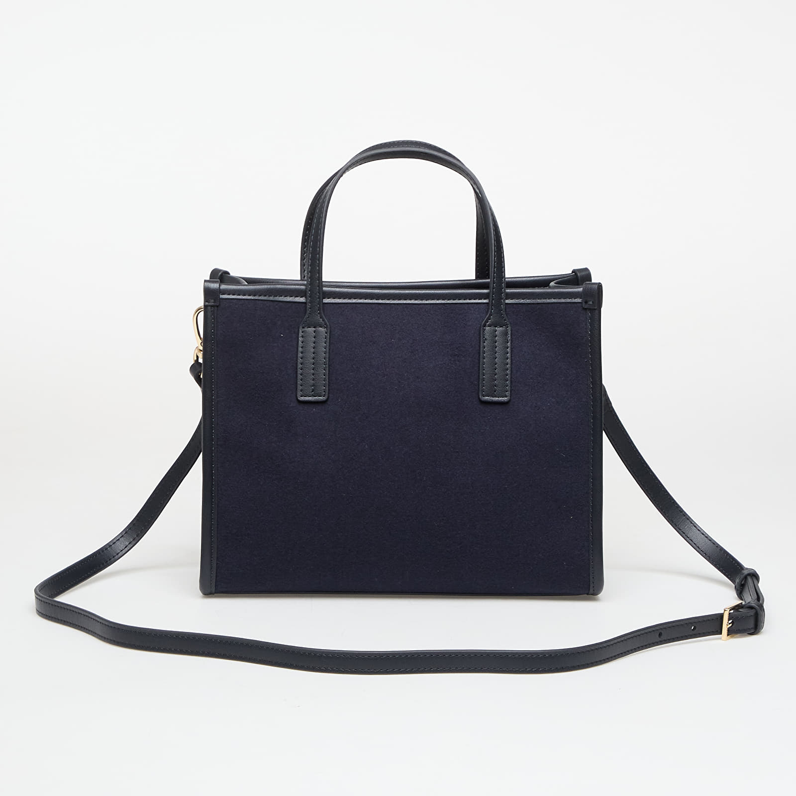 Moške torbice Tommy Hilfiger Th City Small Tote Melton Space Blue