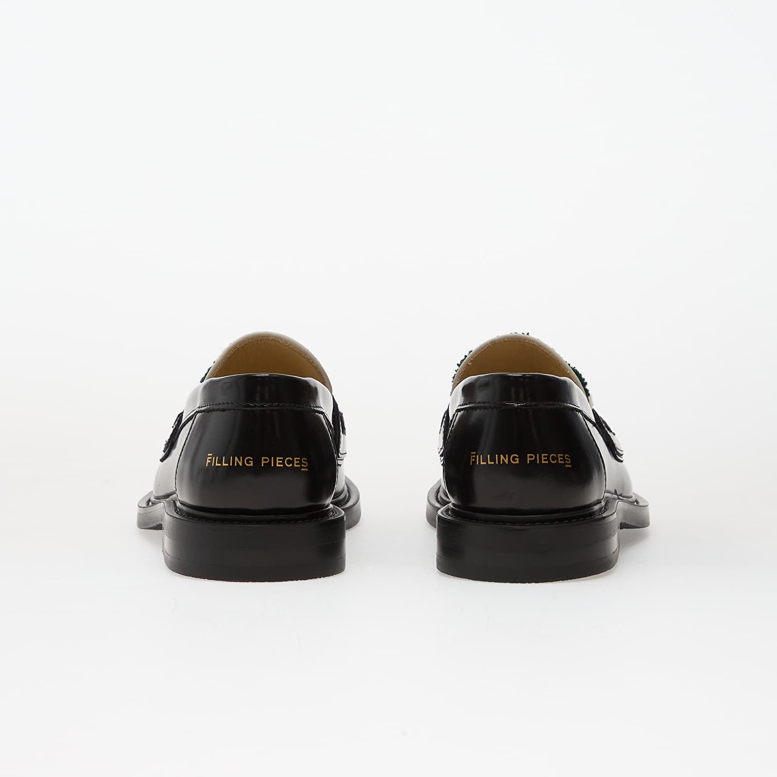 Sapatos de homem Filling Pieces Loafer Gowtu Black