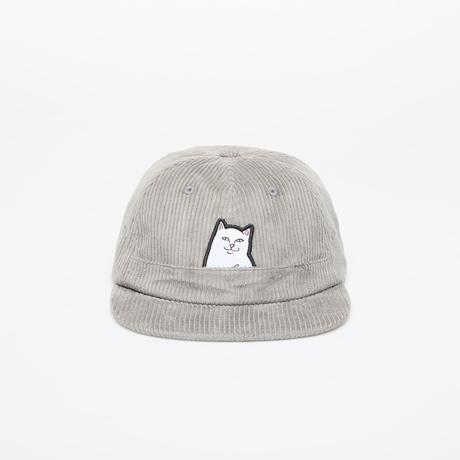Kasketter til mænd RIPNDIP Lord Nermal Corduroy Snapback Charcoal