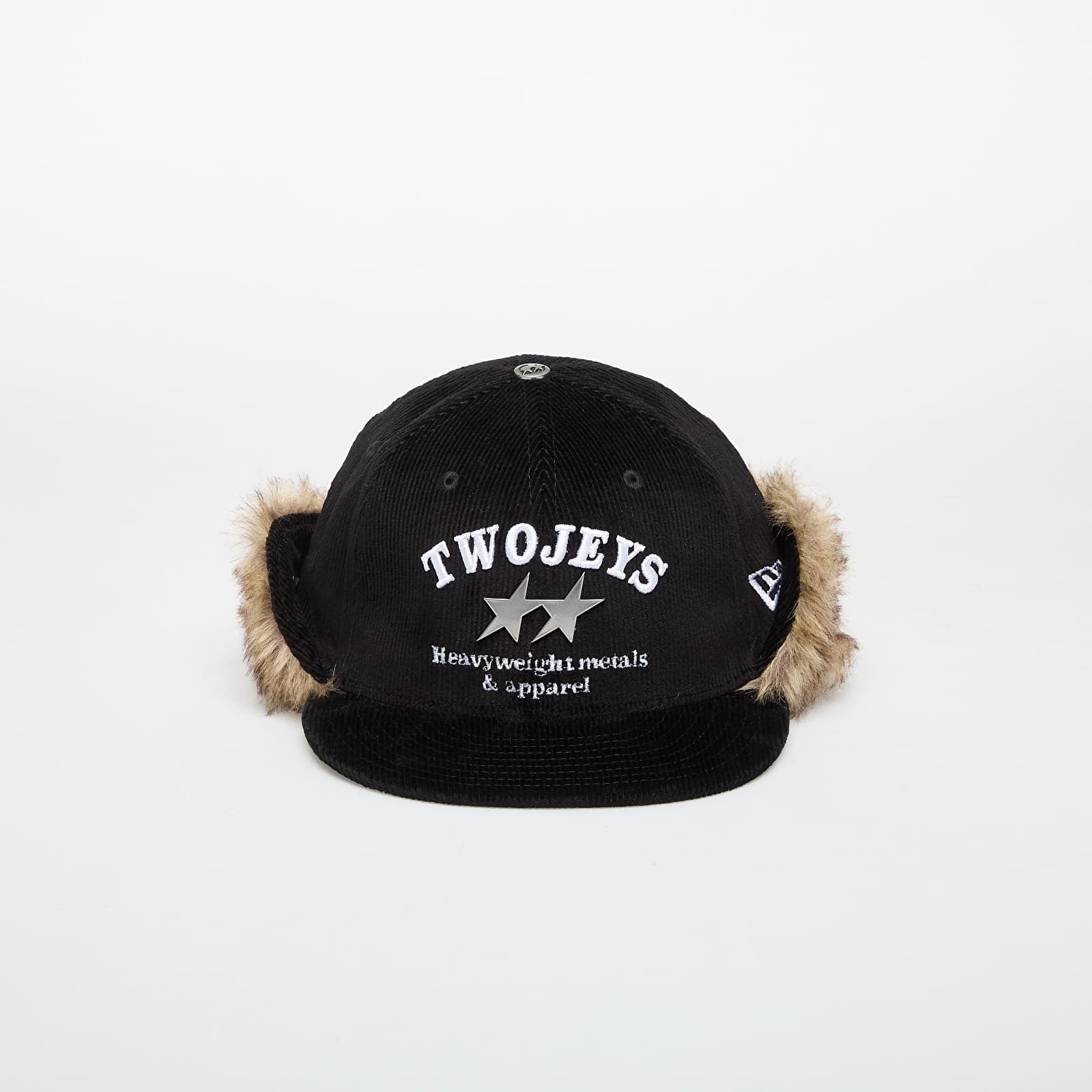 Pánske čiapky TwoJeys x New Era 59FIFTY Downflap Black