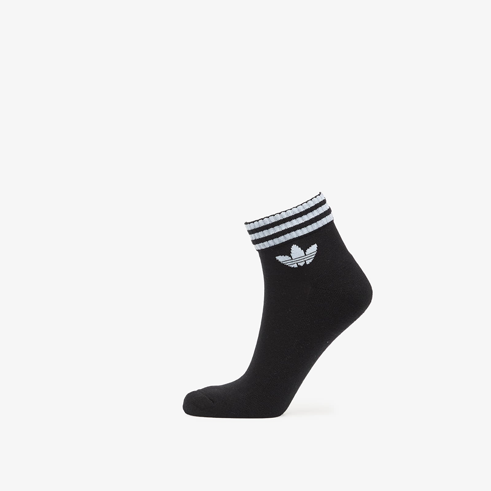 Sokker til mænd adidas 3S Ankle Socks 3-Pack Black/ White/ Lucid Red