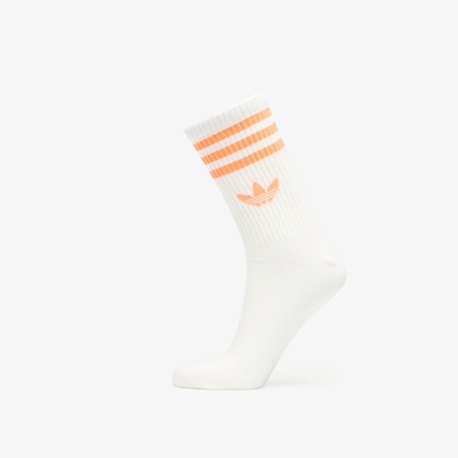 Men's socks adidas 3S Crew Socks 3-Pack Off White/ Shock Pink/ Off White