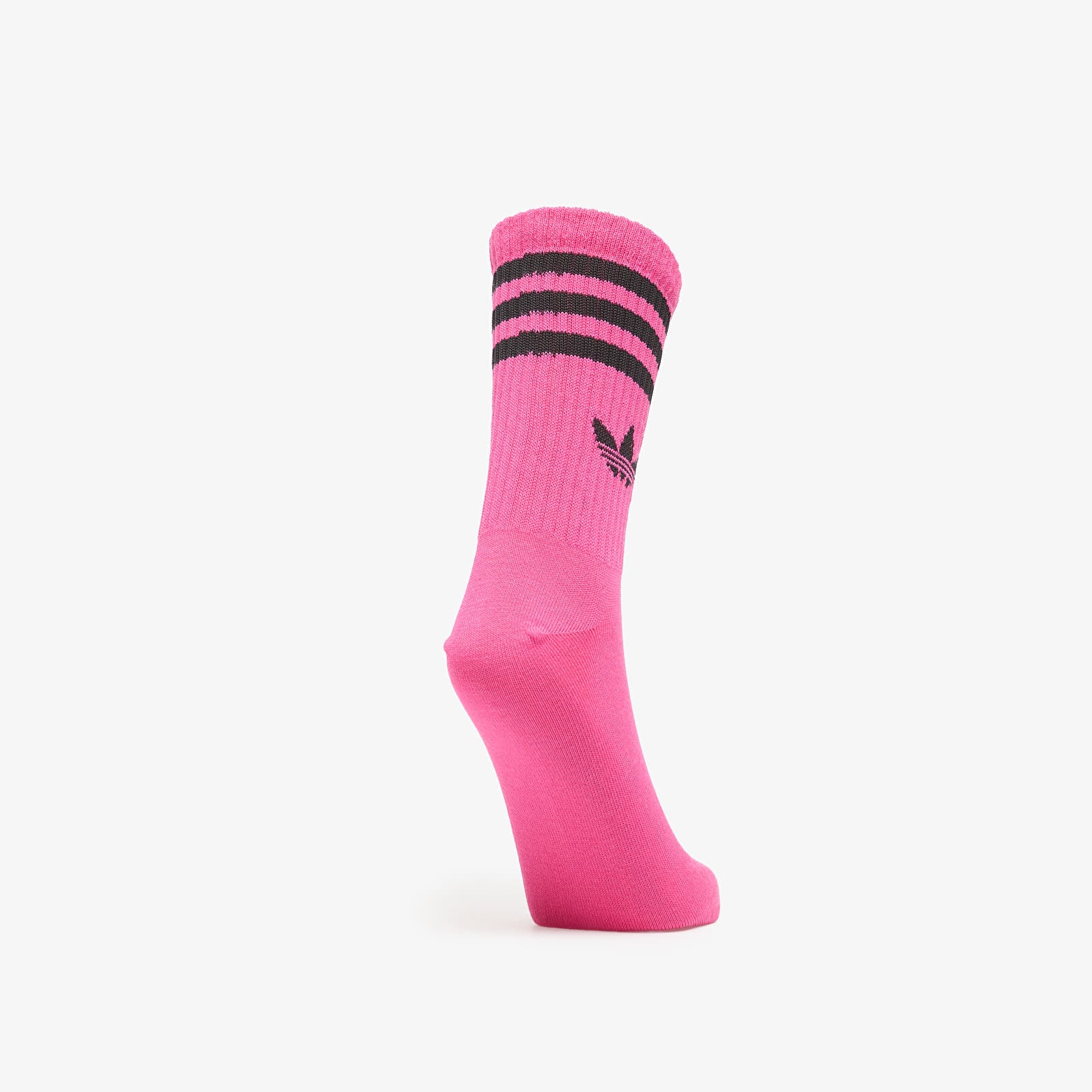 Men's socks adidas 3S Crew Socks 3-Pack Off White/ Shock Pink/ Off White
